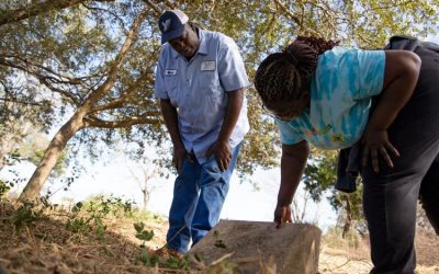 ‘To bring their beauty out’: Woman cleans dumped trash at historic Black cemetery