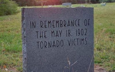 Tornado of 1902 highlights segregated cemeteries, death, destruction and man with big feet
