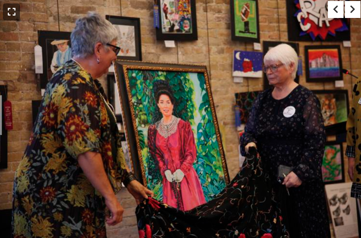 De Leon family, city officials unveil forensic portrait of founding family’s matriarch
